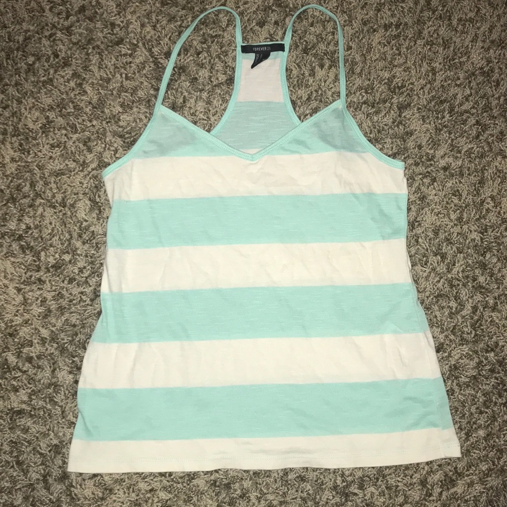 Foever 21 striped tank top NWOT